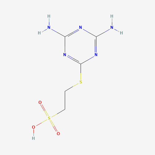 2-(4,6-DiaMino-1,3,5-triazin-2-yl)sulfanylethanesulfonic Acid