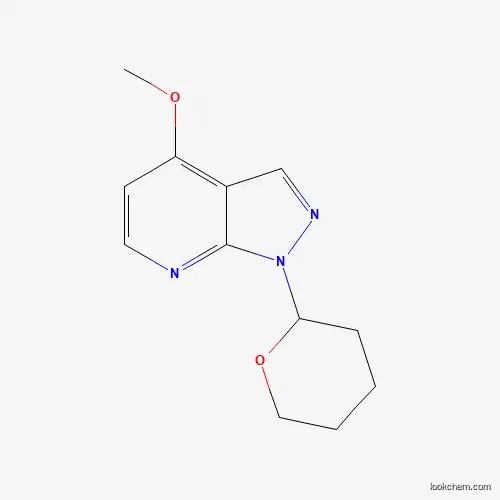 1-(tetrahydro-2H-pyran-2-yl)-4-methoxy-1H-pyrazolo[3,4-b]pyridine