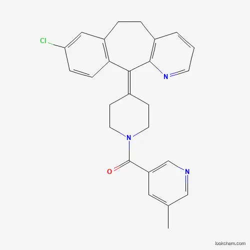 5-Methyl-3-pyridinyl[4-[(8-chloro-5,6-dihydro-11H-benzo[5,6]cyclohepta[1,2-b]pyridin)-11-ylidene]-1-piperidinyl] ketone