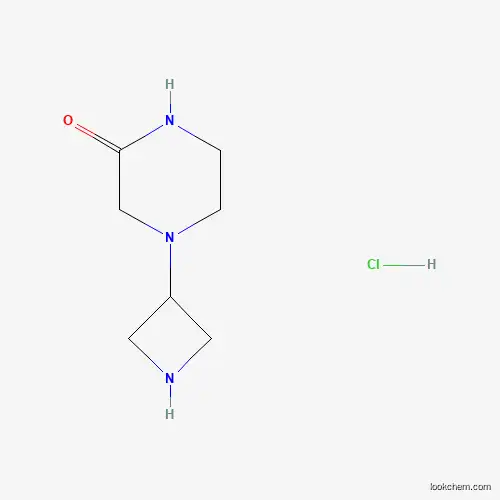 4-(Azetidin-3-yl)piperazin-2-one hydrochloride