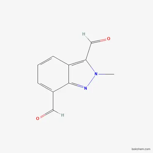 2 methyl 2h indazole 3,7 dicarbaldehyde