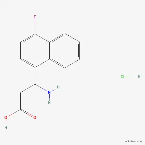 3-Amino-3-(4-fluoronaphthalen-1-yl)propanoic acid hydrochloride