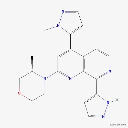 Molecular Structure of 1876467-74-1 (Elimusertib)