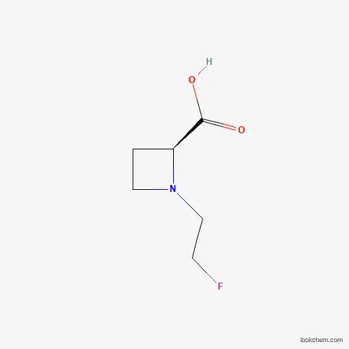 2- Azetidinecarboxylic acid, 1- ( 2- fluoroethyl) - , (2S) -