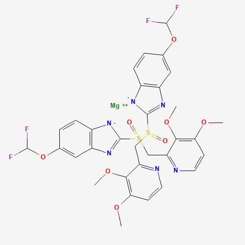 Molecular Structure of 199387-73-0 (Pantoprazole magnesium)