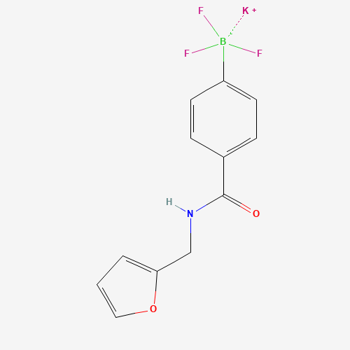 Potassium [4-(furfurylamino-1-carbonyl)-phenyl]trifluoroborate