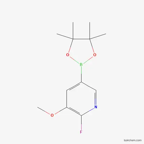 2-fluoro-3-methoxy-5-(4/4/5/5-tetramethyl-1/3,2-dioxaborolan-2-yl)pyridine