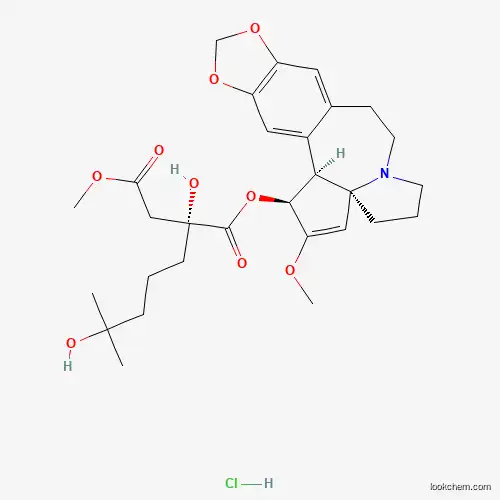 Molecular Structure of 457895-79-3 (Omacetaxine mepesuccinate hydrochloride)