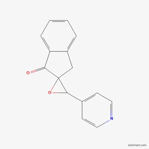 Molecular Structure of 54714-71-5 (3'-pyridin-4-ylspiro[3H-indene-2,2'-oxirane]-1-one)
