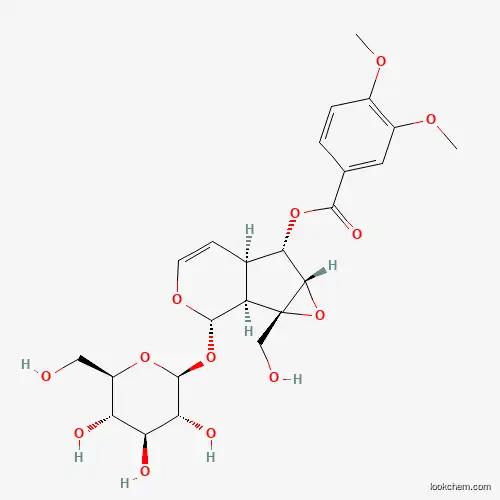 Molecular Structure of 56973-43-4 (6-O-Veratroylcatalpol)