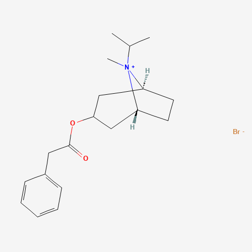 Molecular Structure of 59973-73-8 (DE(hydroxymethyl) ipratropium bromide)