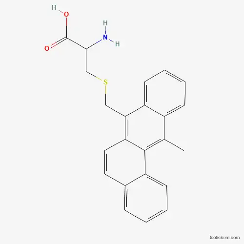 Molecular Structure of 60084-64-2 (S-[(12-methyltetraphen-7-yl)methyl]cysteine)