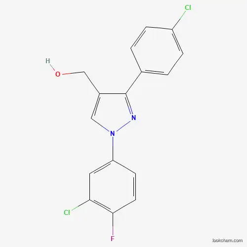 (1-(3-CHLORO-4-FLUOROPHENYL)-3-(4-CHLOROPHENYL)-1H-PYRAZOL-4-YL)METHANOL