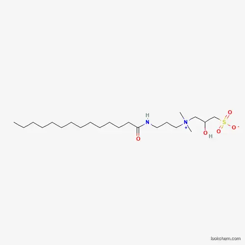 Molecular Structure of 63663-10-5 (Myristamidopropyl hydroxysultaine)