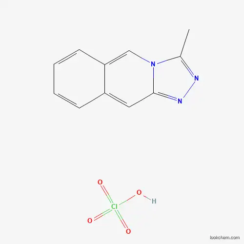 Molecular Structure of 67107-40-8 (3-Methyl-[1,2,4]triazolo[4,3-b]isoquinoline;perchloric acid)