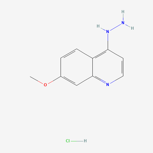 4-Hydrazino-7-methoxyquinoline hydrochloride