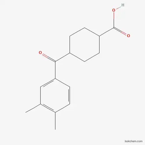 CIS-4-(3,4-DIMETHYLBENZOYL)CYCLOHEXANE-1-CARBOXYLIC ACID