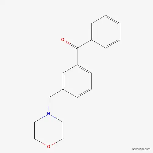 Molecular Structure of 763863-61-2 (3-(Morpholinomethyl)benzophenone)