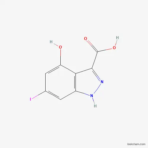 6-Iodo-4-hydroxy-3-indazolecarboxylic acid