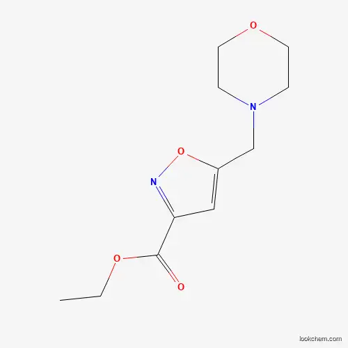 3-Isoxazolecarboxylic acid, 5-(4-morpholinylmethyl)-, ethyl ester