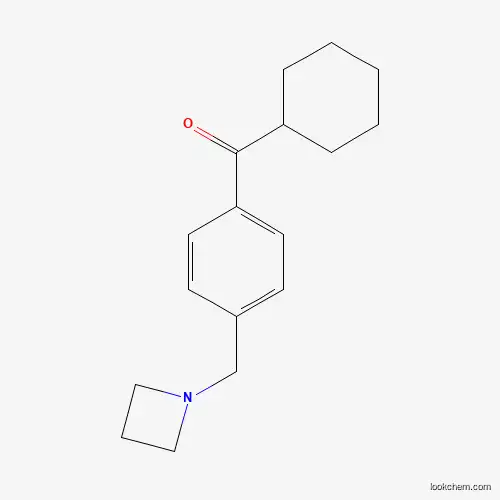 4-(Azetidinomethyl)phenyl cyclohexyl ketone