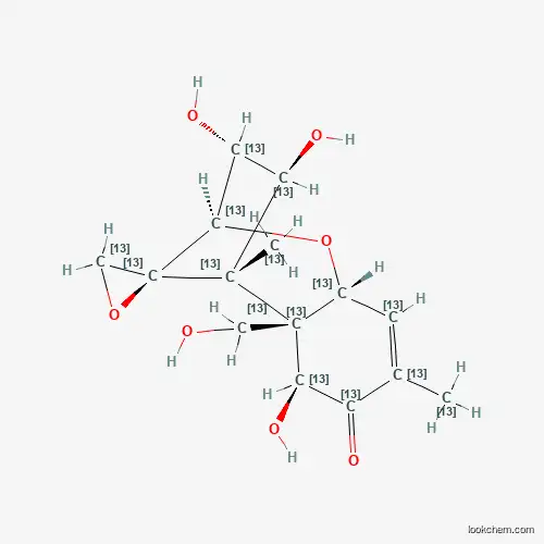 Molecular Structure of 911392-40-0 (Nivalenol 13C15)