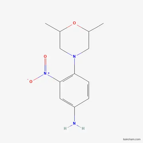 4-(2,6-DIMETHYLMORPHOLIN-4-YL)-3-니트로아닐린
