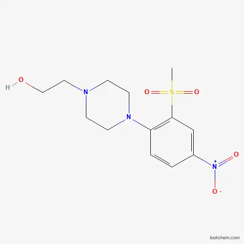 2-[4-[2-(METHYLSULFONYL)-4-NITROPHENYL]PIPERAZIN-1-YL]ETHANOL