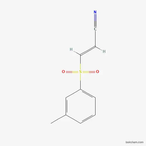 Molecular Structure of 1012-69-7 (3-(m-Tolylsulfonyl)acrylonitrile)