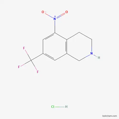 5-nitro-7-(trifluoromethyl)-1,2,3,4-tetrahydroisoquinoline;hydrochloride