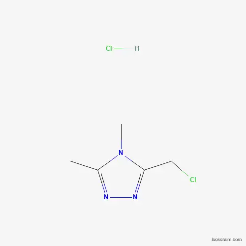 3-(CHLOROMETHYL)-4,5-DIMETHYL-4H-1,2,4-TRIAZOLE HYDROCHLORIDE