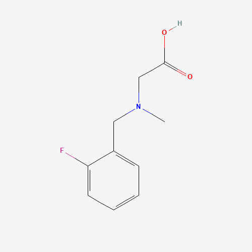 N-(2-fluorobenzyl)-N-methylglycine(SALTDATA: HCl)