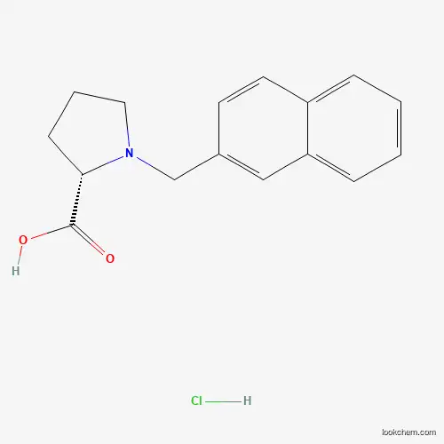 (S)-1-(Naphthalen-2-ylmethyl)pyrrolidine-2-carboxylic acid hydrochloride