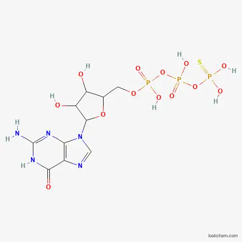 [(2R,3S,4R,5R)-5-(2-amino-6-oxo-3H-purin-9-yl)-3,4-dihydroxyoxolan-2-yl]methyl[dihydroxyphosphinothioyloxy(hydroxy)phosphoryl] hydrogen phosphate