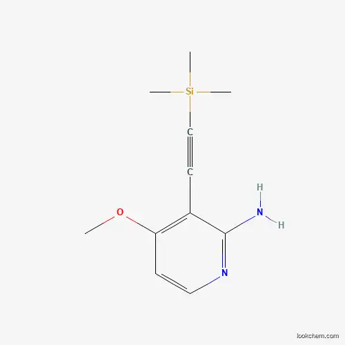 4-Methoxy-3-((trimethylsilyl)ethynyl)pyridin-2-amine