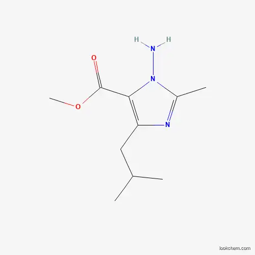 methyl 1-amino-4-isobutyl-2-methyl-1H-imidazole-5-carboxylate