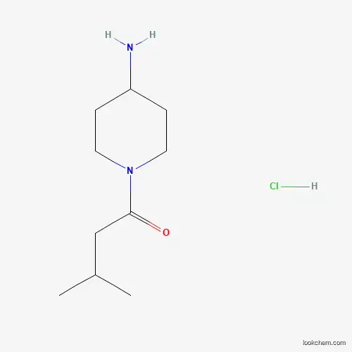 1-(4-Aminopiperidin-1-yl)-3-methylbutan-1-one hydrochloride