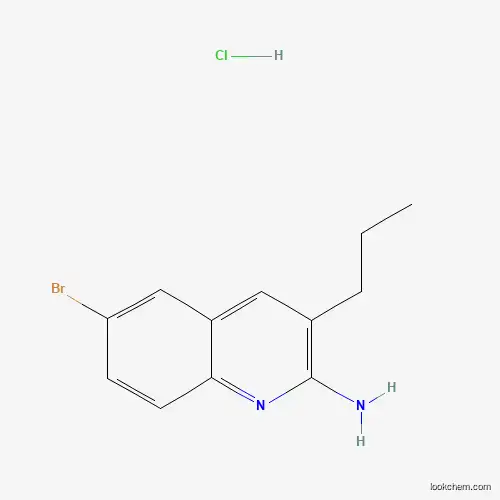 2-아미노-6-브로모-3-프로필퀴놀린 염산염