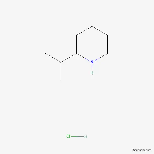 Molecular Structure of 1177339-95-5 (2-Isopropylpiperidine hydrochloride)