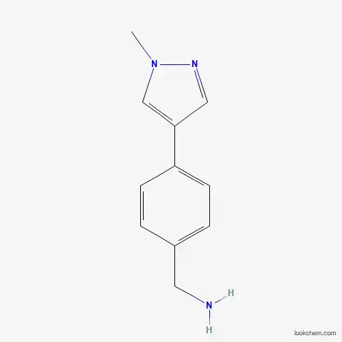 [4-(1-methylpyrazol-4-yl)phenyl]methanamine（1184589-25-0）