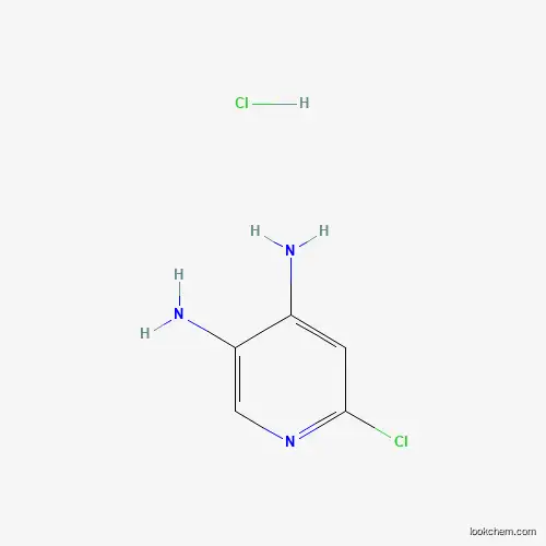 Molecular Structure of 1187830-92-7 (6-Chloropyridine-3,4-diamine hydrochloride)