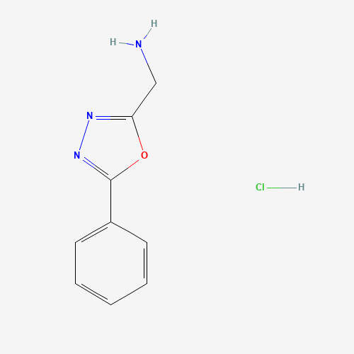 5-Phenyl-[1,3,4]oxadiazol-2-yl-methylamine hydrochloride