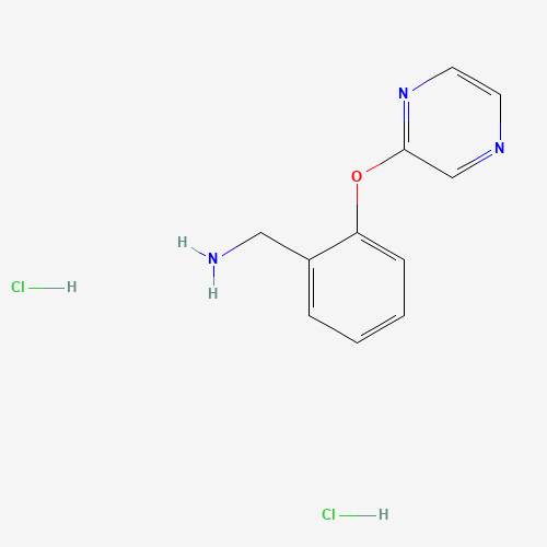 2-(Pyrazin-2-yloxy)benzylamine dihydrochloride