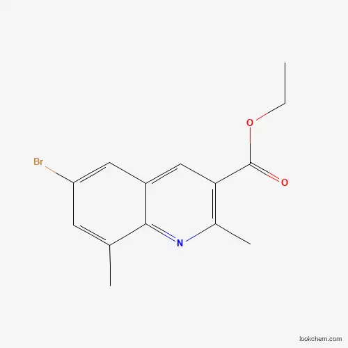 6-브로모-2,8-디메틸퀴놀린-3-카르복실산 에틸 에스테르