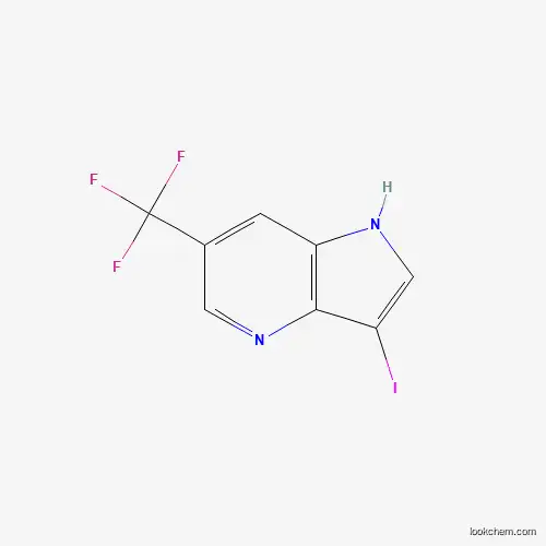 3-iodo-6-(trifluoromethyl)-1H-pyrrolo[3,2-b]pyridine