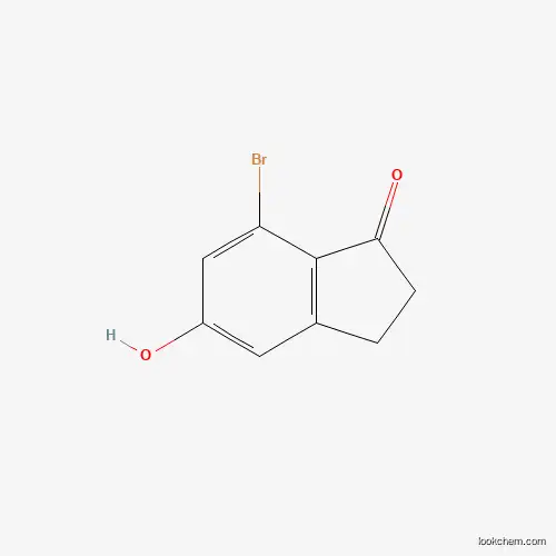 7-Bromo-5-hydroxy-2,3-dihydro-1H-inden-1-one