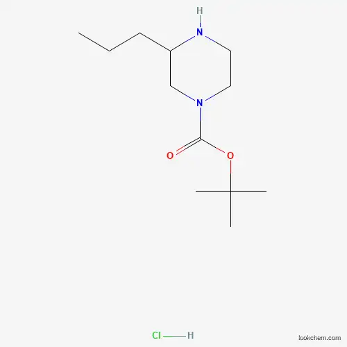 tert-Butyl 3-propylpiperazine-1-carboxylate hydrochloride