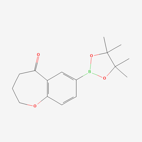 7-(4,4,5,5-Tetramethyl-[1,3,2]dioxaborolan-2-yl)-3,4-dihydro-2H-benzo[b]oxepin-5-one 95+%