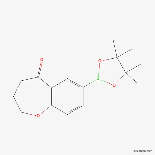 7-(4,4,5,5-Tetramethyl-[1,3,2]dioxaborolan-2-yl)-3,4-dihydro-2H-benzo[b]oxepin-5-one 95+%