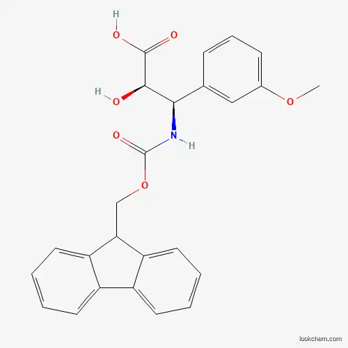 (2R,3R)-3-((((9H-Fluoren-9-yl)methoxy)carbonyl)amino)-2-hydroxy-3-(3-methoxyphenyl)propanoic acid